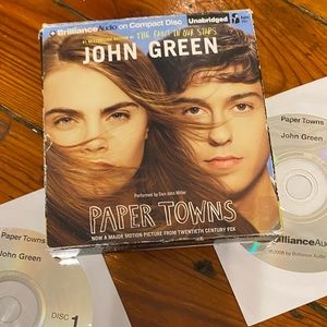 Paper Towns by John Green Audiobook Mystery Romance Fiction YA